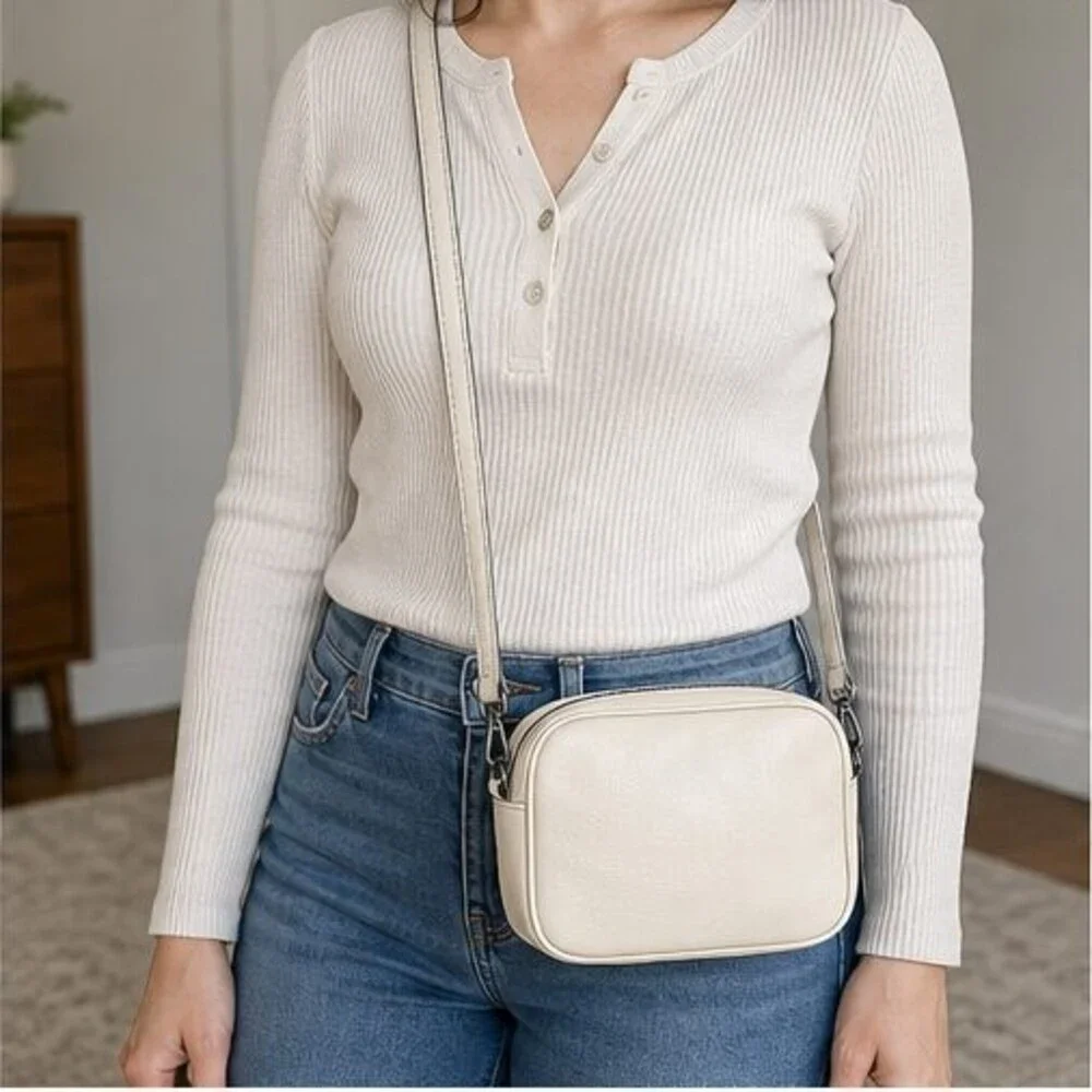Sand Vegan Leather Bag